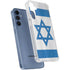 Israel Flag Distressed Galaxy S24 Clear Case